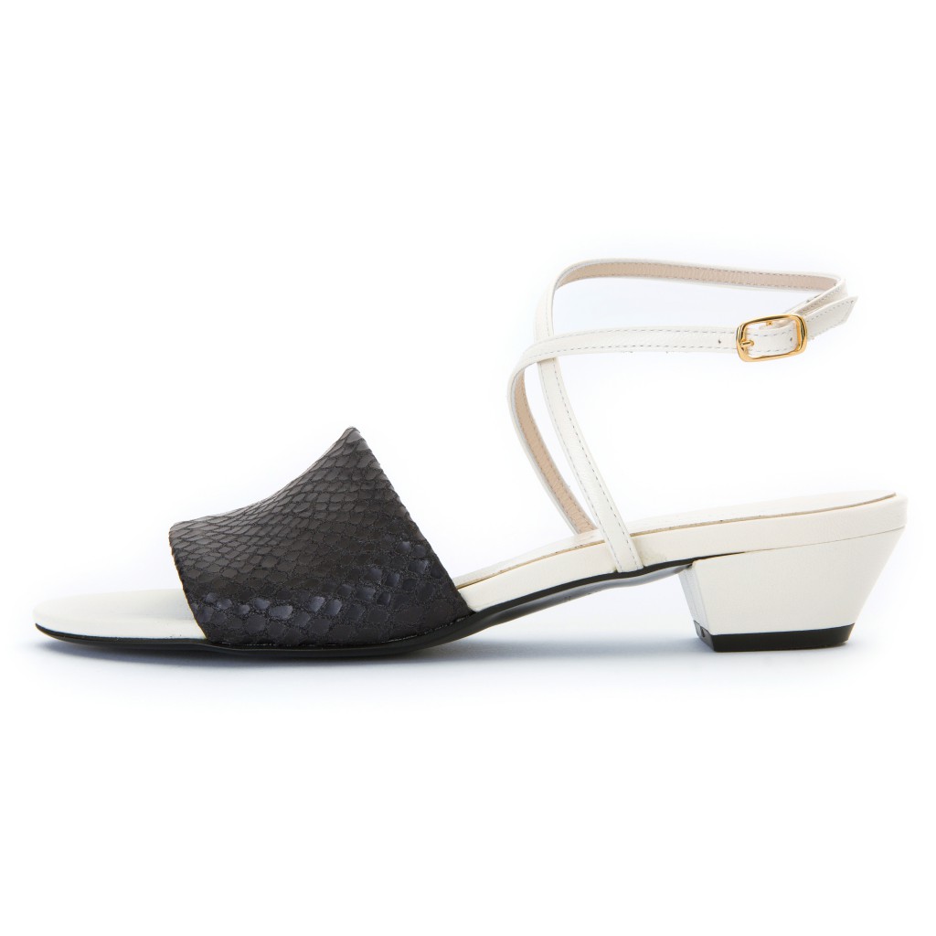 Lisa 黒 × アイボリー 横 Lisa 黒 × アイボリー 横画像