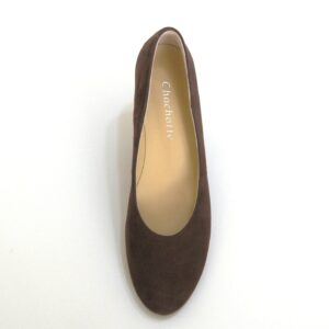 Monica　スエードチョコレート アッパー画像